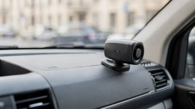 Warnsirene im Fahrzeug zum Thema Selbstschutz und erlaubter Einsatz